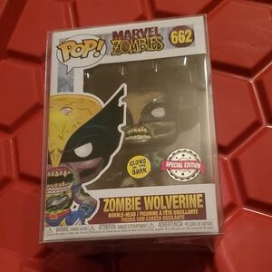 Marvel Zombies Zombie Wolverine #662 Glow In The Dark Special Edition Funko Pop